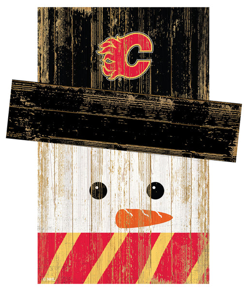 Wholesale NHL / H0921-Snow Man Head / H0921-Calgary Flames