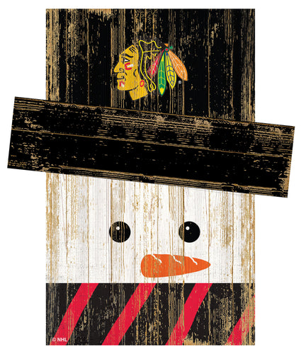 Wholesale NHL / H0921-Snow Man Head / H0921-Chicago Blackhawks