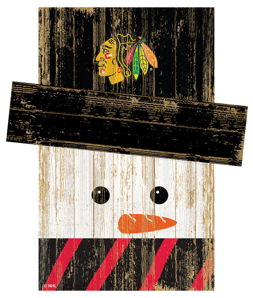 Wholesale NHL / H0921-Snow Man Head / H0921-Chicago Blackhawks
