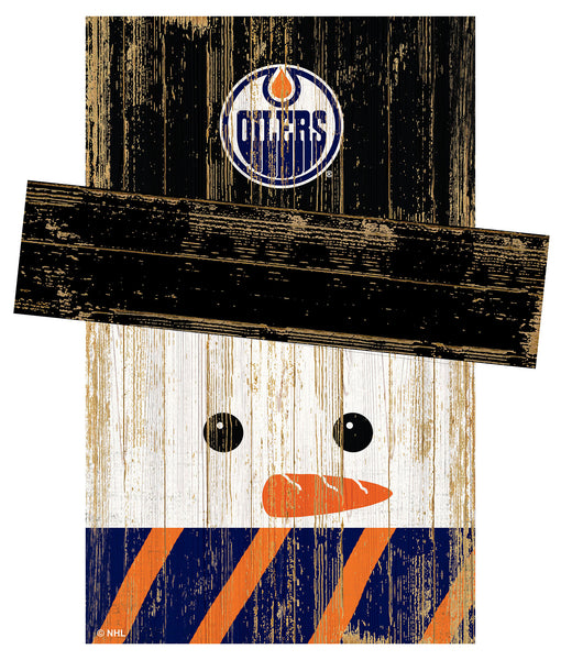 Wholesale NHL / H0921-Snow Man Head / H0921-Edmonton Oilers