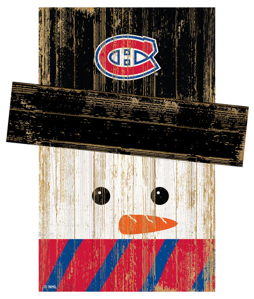Wholesale NHL / H0921-Snow Man Head / H0921-Montreal Canadians