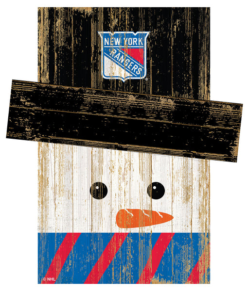 Wholesale NHL / H0921-Snow Man Head / H0921-New York Rangers