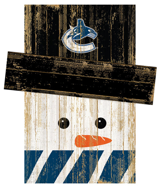 Wholesale NHL / H0921-Snow Man Head / H0921-Vancouver Canucks