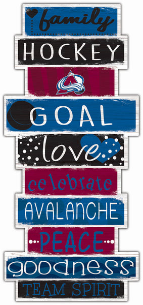 Wholesale NHL / H0928-Celebration Stack / H0928-Colorado Avalanche