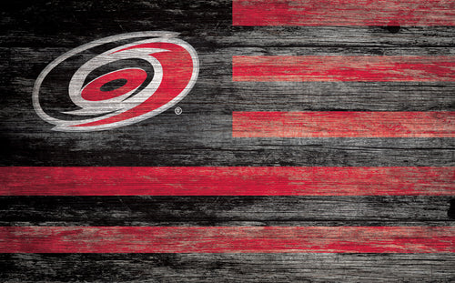 Wholesale NHL / H0940-American Flag 11x19 / H0940-Carolina Hurricanes