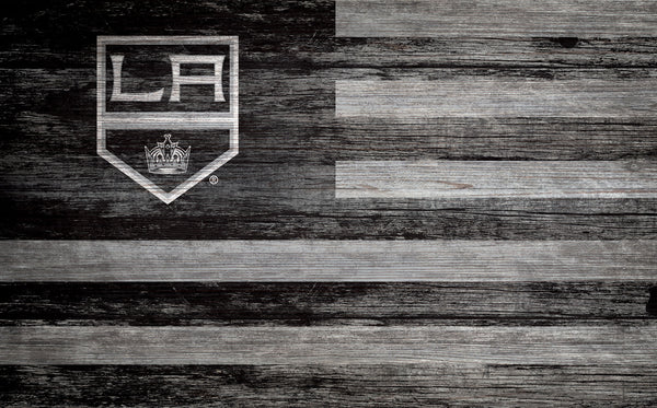 Wholesale NHL / H0940-American Flag 11x19 / H0940-LA Kings