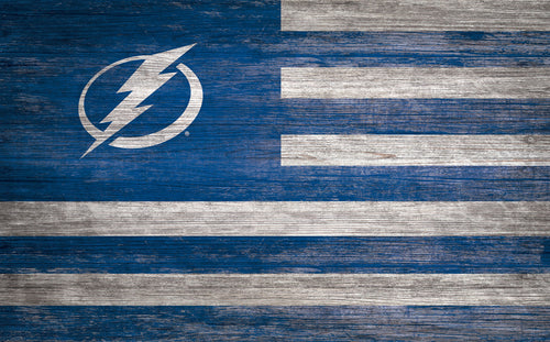 Wholesale NHL / H0940-American Flag 11x19 / H0940-Tampa Bay Lightning