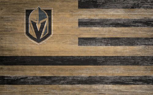 Wholesale NHL / H0940-American Flag 11x19 / H0940-Vegas Golden knights