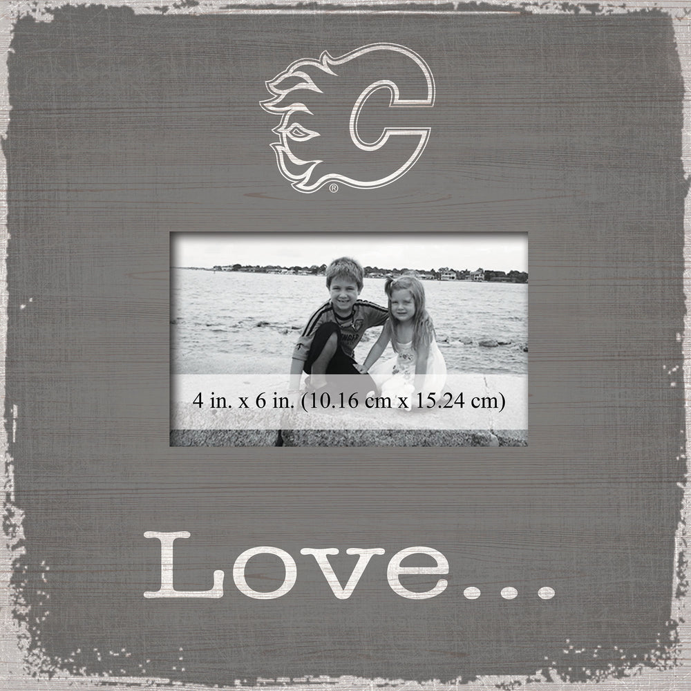 Wholesale NHL / H0942-Love Frame / H0942-Calgary Flames