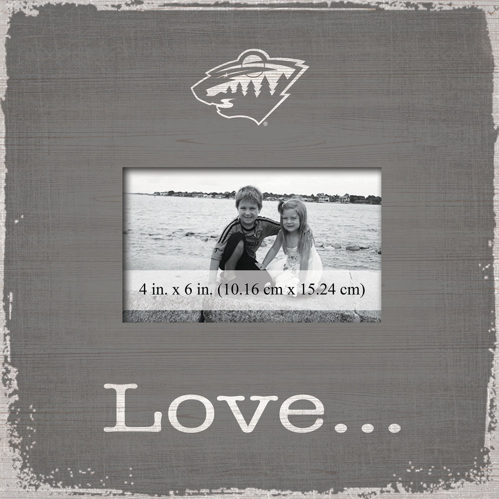 Wholesale NHL / H0942-Love Frame / H0942-Minnesota Wild