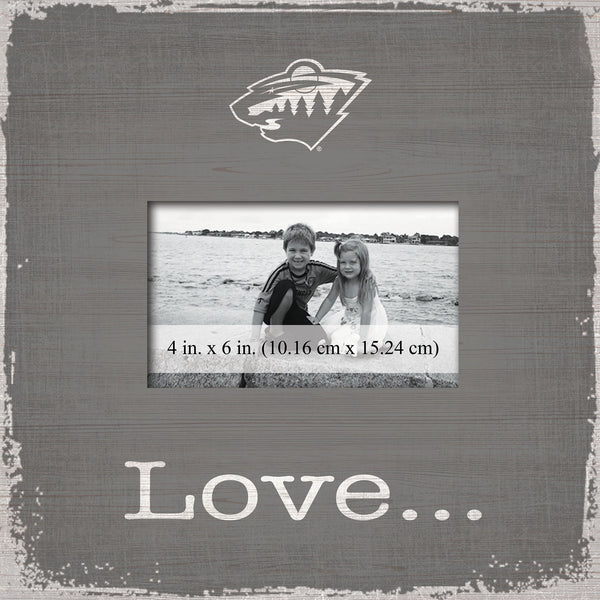 Wholesale NHL / H0942-Love Frame / H0942-Minnesota Wild