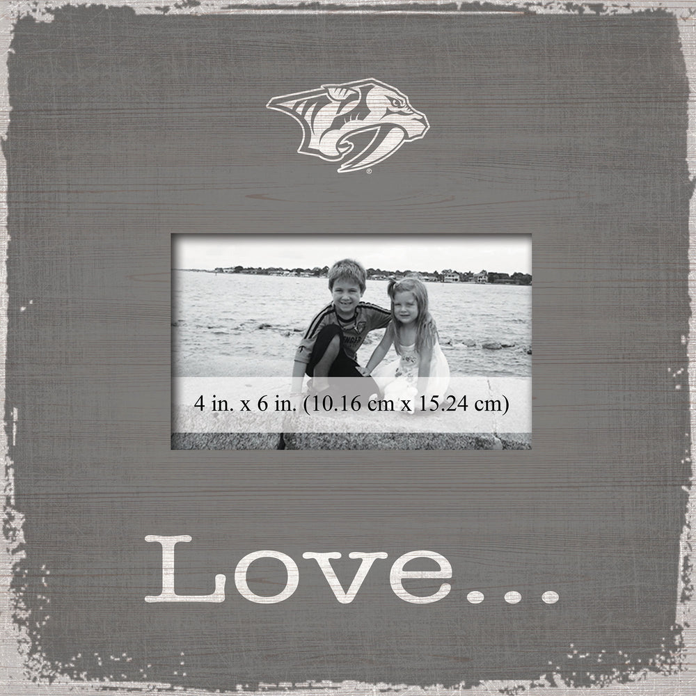 Wholesale NHL / H0942-Love Frame / H0942-Nashville Predators