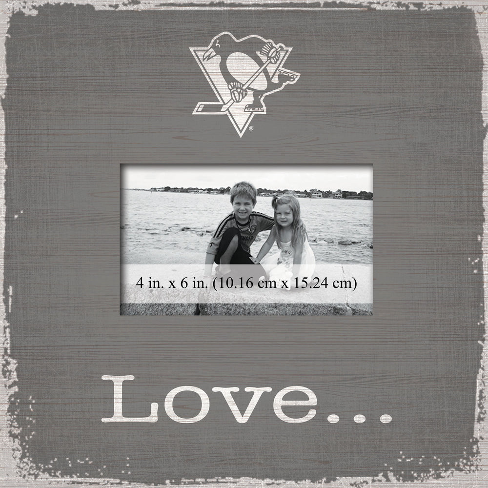 Wholesale NHL / H0942-Love Frame / H0942-Pittsburgh Penguins