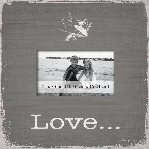 Wholesale NHL / H0942-Love Frame / H0942-San Jose Sharks