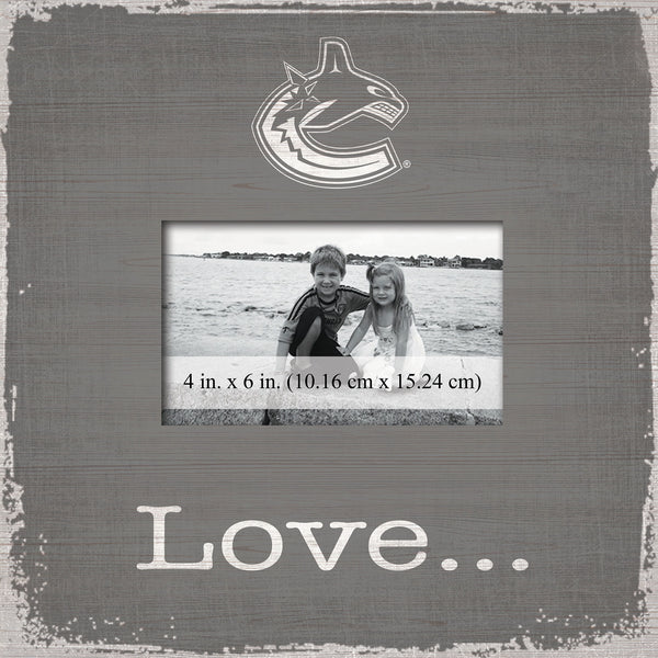 Wholesale NHL / H0942-Love Frame / H0942-Vancouver Canucks