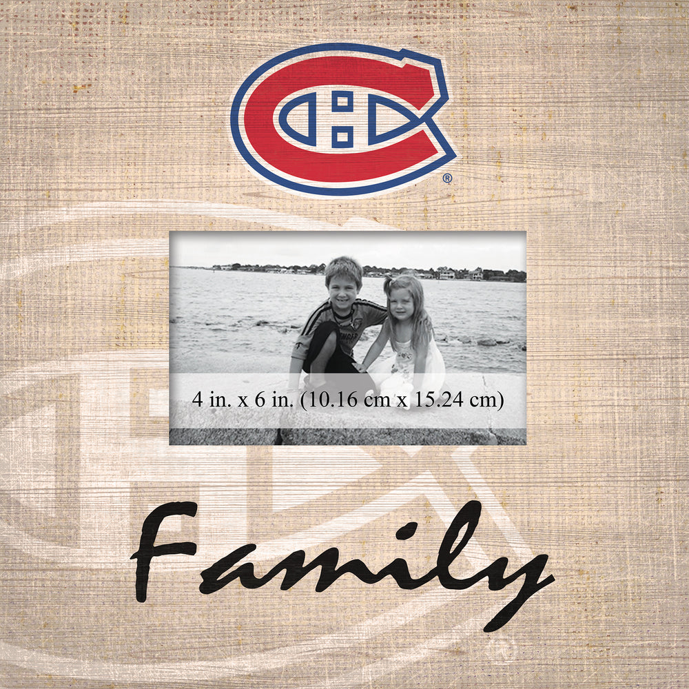 Wholesale NHL / H0943-Family Burlap Frame / H0943-Montreal Canadiens