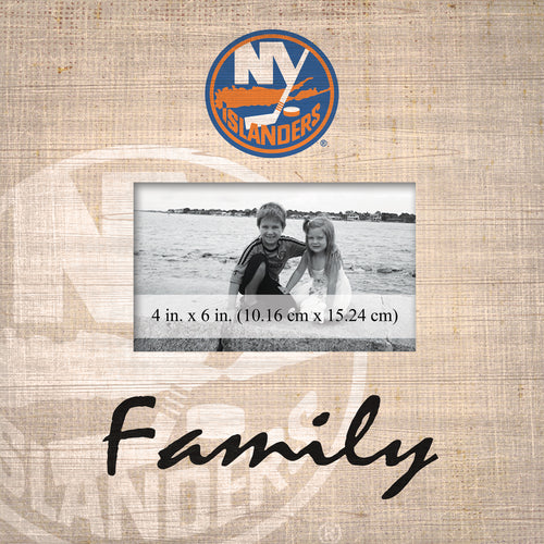 Wholesale NHL / H0943-Family Burlap Frame / H0943-New York Islanders