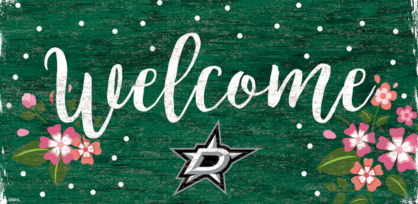 Wholesale NHL / H0964-Welcome Floral 6x12 / H0964-Dallas Stars