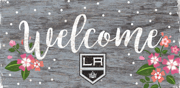 Wholesale NHL / H0964-Welcome Floral 6x12 / H0964-LA Kings