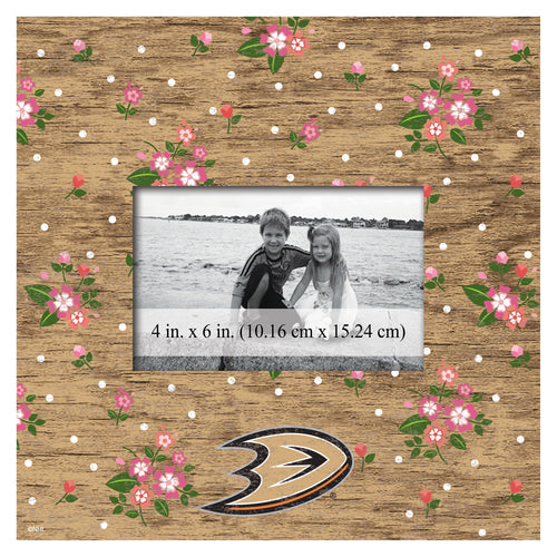 Wholesale NHL / H0965-Floral 10x10 Frame / H0965-Anaheim Ducks