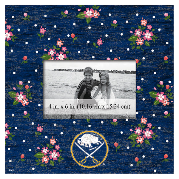 Wholesale NHL / H0965-Floral 10x10 Frame / H0965-Buffalo Sabres