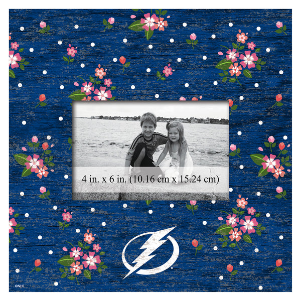 Wholesale NHL / H0965-Floral 10x10 Frame / H0965-Tampa Bay Lightning