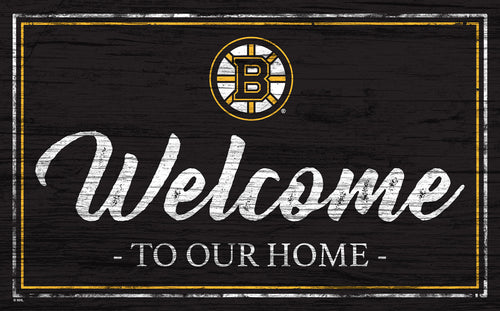 Wholesale NHL / H0977-Welcome Team Color 11x19 / H0977-Boston Bruins