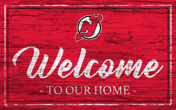 Wholesale NHL / H0977-Welcome Team Color 11x19 / H0977-New Jersey Devils