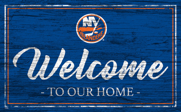 Wholesale NHL / H0977-Welcome Team Color 11x19 / H0977-New York Islanders