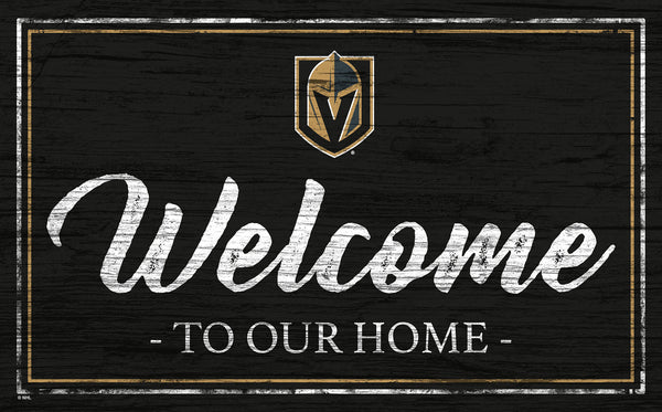 Wholesale NHL / H0977-Welcome Team Color 11x19 / H0977-Vegas Golden Knights