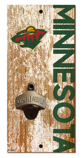 Wholesale NHL / H0979-Bottle Opener / H0979-Minnesot Wild