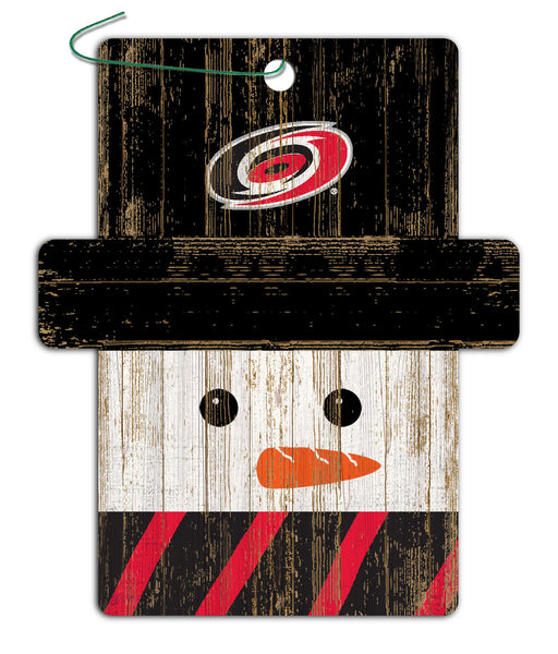 Wholesale NHL / H0980-Snowman Ornament 4.5in / H0980-Carolina Hurricanes