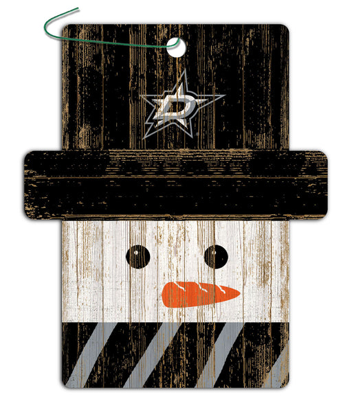 Wholesale NHL / H0980-Snowman Ornament 4.5in / H0980-Dallas Stars