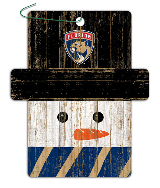 Wholesale NHL / H0980-Snowman Ornament 4.5in / H0980-Flordia Panthers