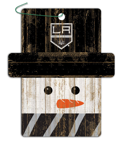 Wholesale NHL / H0980-Snowman Ornament 4.5in / H0980-Los Angeles Kings
