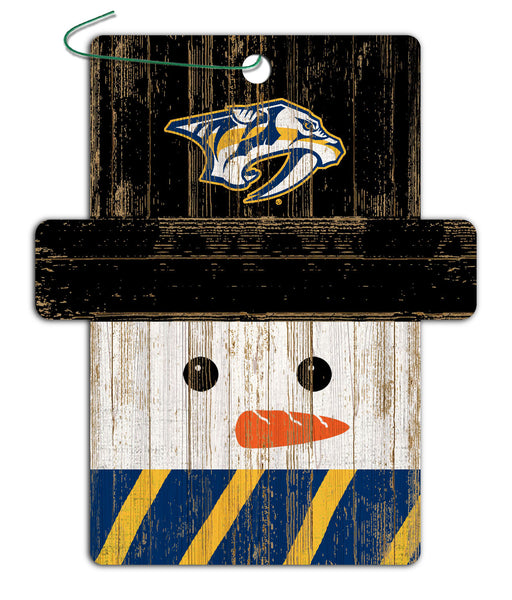 Wholesale NHL / H0980-Snowman Ornament 4.5in / H0980-Nashville Predators