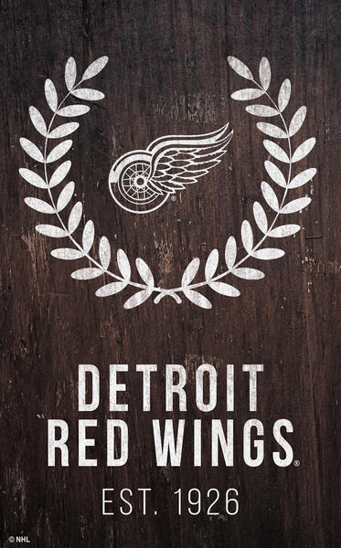 Wholesale NHL / H0986-Laurel Wreath / H0986-Detroit Red Wings