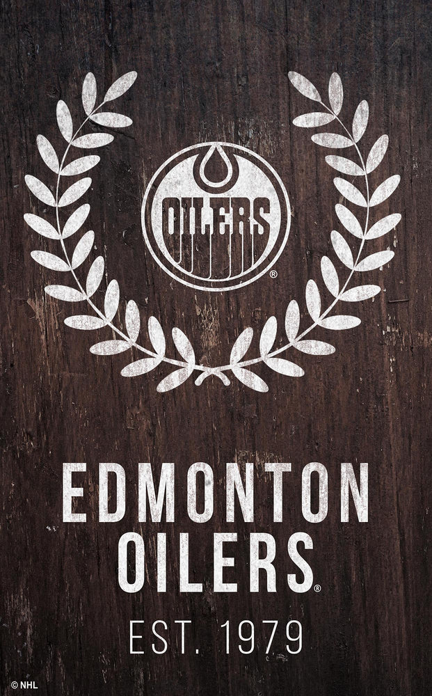 Wholesale NHL / H0986-Laurel Wreath / H0986-Edmonton Oilers