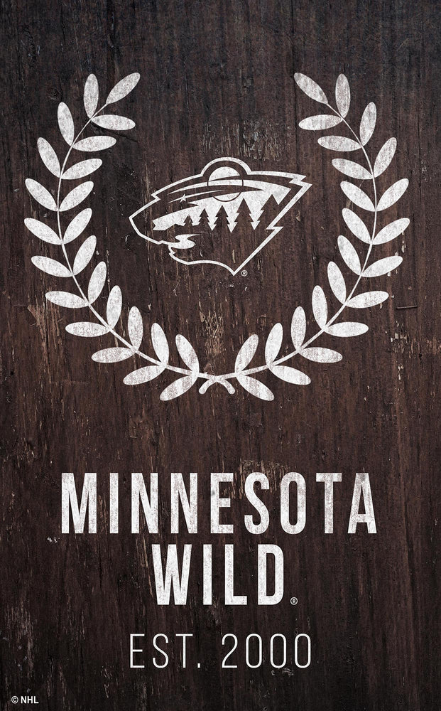 Wholesale NHL / H0986-Laurel Wreath / H0986-Minnesota Wild