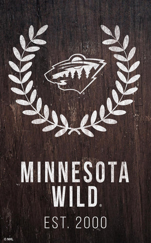 Wholesale NHL / H0986-Laurel Wreath / H0986-Minnesota Wild
