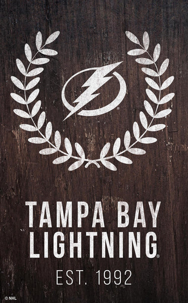 Wholesale NHL / H0986-Laurel Wreath / H0986-Tampa Bay Lightning