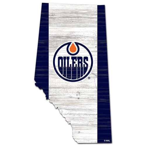 Wholesale NHL / H1001-USA Flag Cutout / H1001-Edmonton Oilers