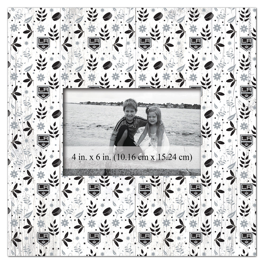 Wholesale NHL / H1004-Floral Pattern 10x10 Frame / H1004-Los Angeles Kings