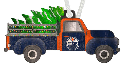 Wholesale NHL / H1006-Christmas Truck Ornament / H1006-Edmonton Oilers