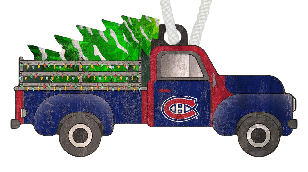 Wholesale NHL / H1006-Christmas Truck Ornament / H1006-Montreal Canadiens