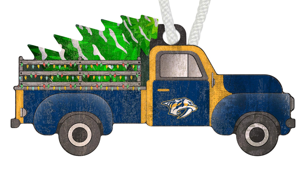 Wholesale NHL / H1006-Christmas Truck Ornament / H1006-Nashville Predators