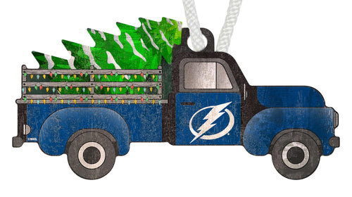 Wholesale NHL / H1006-Christmas Truck Ornament / H1006-Tampa Bay Lightning