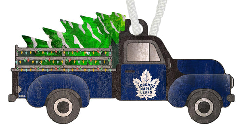 Wholesale NHL / H1006-Christmas Truck Ornament / H1006-Toronto Maple Leafs