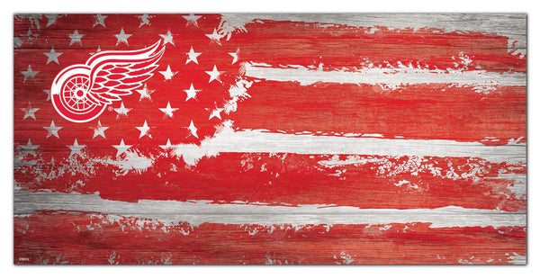 Wholesale NHL / H1007-Flag 6x12 / H1007-Detroit