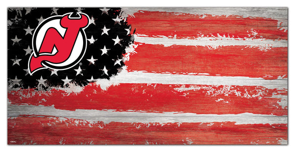 Wholesale NHL / H1007-Flag 6x12 / H1007-New Jersey